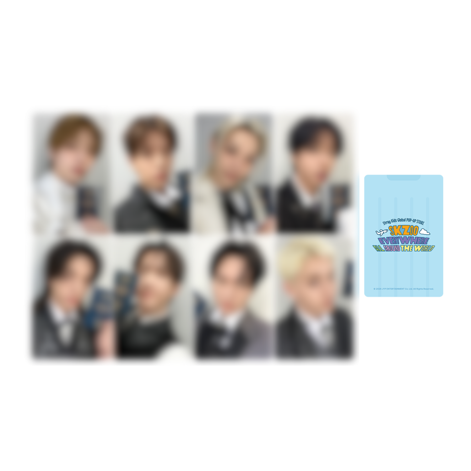 SKZ photocard, free gift with orders over 75 dollars