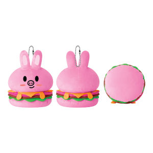 SKZOO Dwaekki plush-style keyring charm for Stray Kids fans