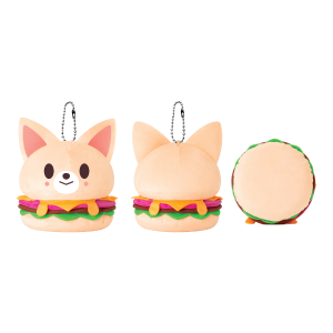 SKZOO FoxI.Ny plush-style keyring charm for Stray Kids fans