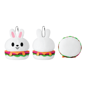 SKZOO Leebit plush-style keyring charm for Stray Kids fans