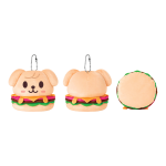 SKZOO PuppyM plush-style keyring charm for Stray Kids fans