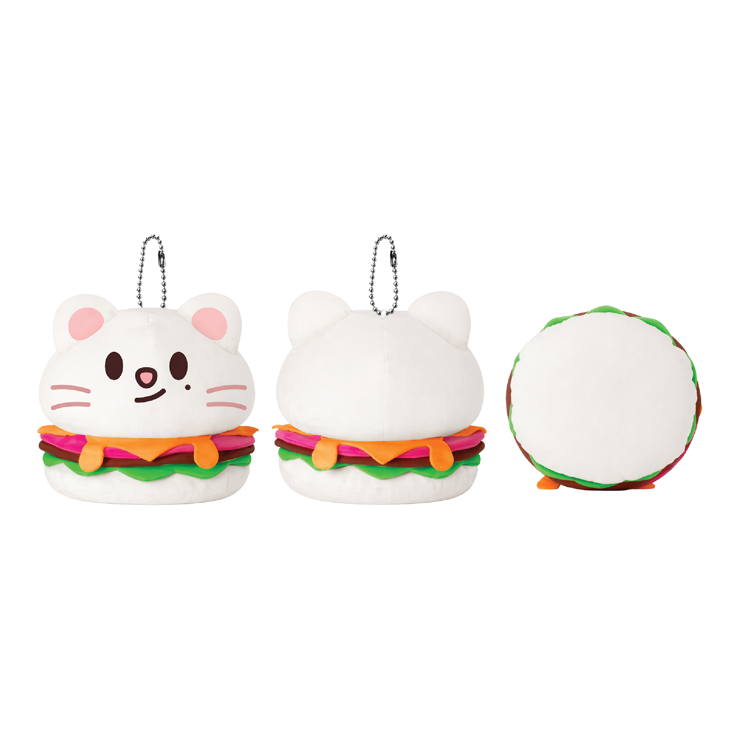 SKZOO Jiniret plush-style keyring charm for Stray Kids fans