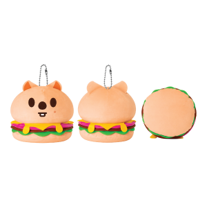 SKZOO Han Quokka plush-style keyring charm for Stray Kids fans