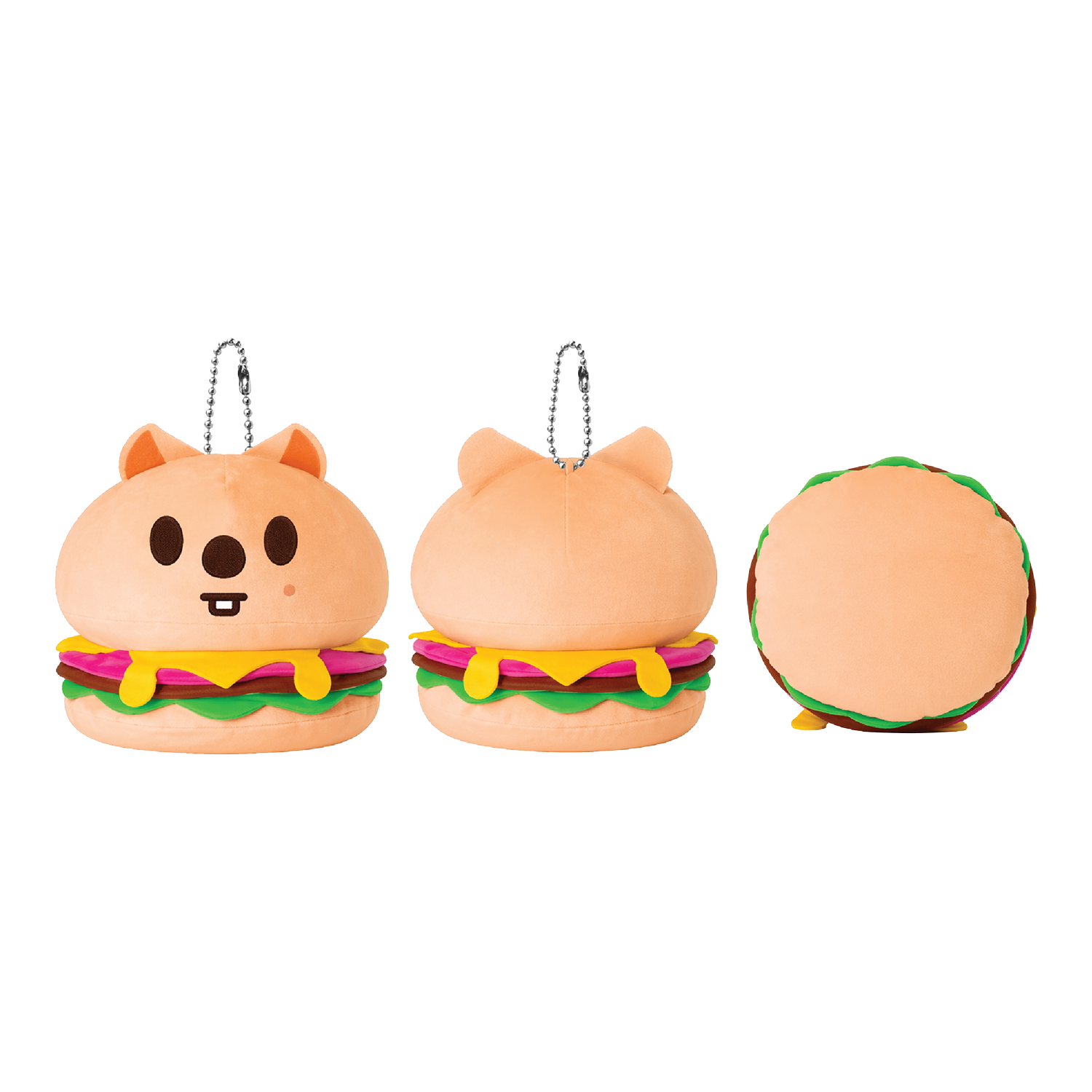 SKZOO Han Quokka plush-style keyring charm for Stray Kids fans
