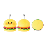 SKZOO BbokAri yellow plush-style keyring charm for Stray Kids fans